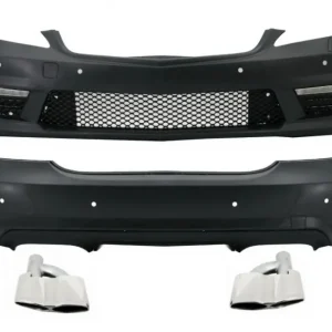 Pachet exterior complet Mercedes S-Class W221 LWB cu ornamente tobe crom Plată sigură