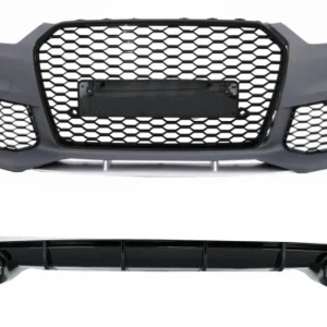 Cel mai bun preț Pachet bara fata, difuzor spate si ornamente evacuare Audi A6 4G RS6 Design