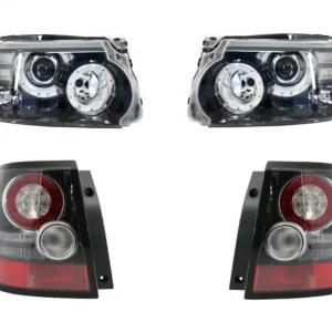 Discount Faruri si stopuri LED pentru Range Rover Sport L320 2009-2013, design facelift