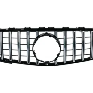 Livrare rapidă Grilă centrală Mercedes A-Class W176 Facelift Panamericana A45 GT-R negru crom