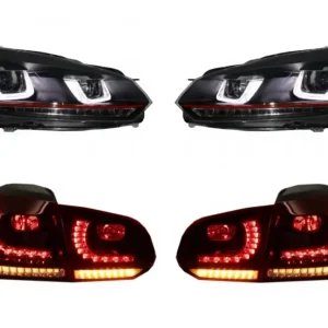 Ofertă de sezon Faruri si stopuri Full LED pentru VW Golf 6 Hatchback 2008-2012 R20 Design
