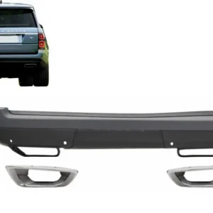 Noutate Bara spate SVO cu ornamente evacuare pentru Range Rover Vogue IV L405 2013-2017