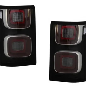 Ieftin Stopuri Full LED negre pentru Range Rover Vogue IV L405 2013-2017, design Facelift