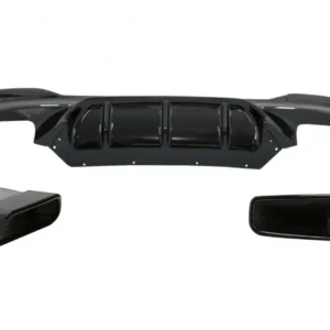 Difuzor bară spate M5 Design cu ornamente negre BMW Seria 5 G30 G31 2017+ Popular