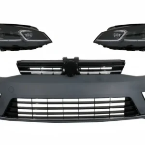 Chilipir Bara fata cu faruri LED pentru VW Golf 7 2013-2017, look R-Line