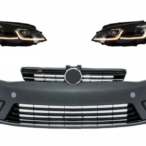 Popular Bara fata VW Golf 7 R-Line Look cu faruri LED si semnal dinamic