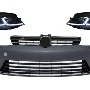 Bara fata VW Golf 7 R-Line Look cu faruri LED si semnal dinamic Premium