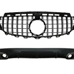 Difuzor bară spate și grilă centrală GT-R cu cameră 360 Mercedes E-Class C238 Noutate