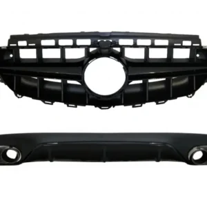 Difuzor bara spate Mercedes E-Class C238 AMG Sport Line E53 Design negru Premium