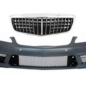 Bară față completă cu grilă centrală pentru Mercedes S-Class W221 S63/S65 Design Preferatul clienților