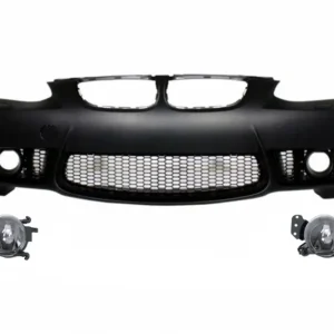 Plată sigură Bara fata BMW Seria 3 E92 E93 M3 Design cu proiectoare, fara PDC