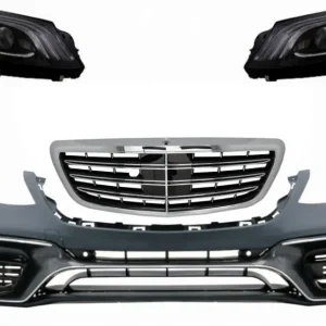 Ofertă specială Bara fata Mercedes S-Class W222 Facelift cu grila si faruri Full LED S63
