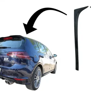 Eleron luneta cu prelungiri laterale VW Golf 7 si 7.5, negru lucios Vezi acum