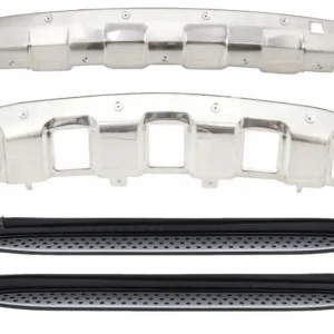 Livrare expres Pachet praguri laterale si prelungiri Off Road Mercedes ML W164 2005-2008
