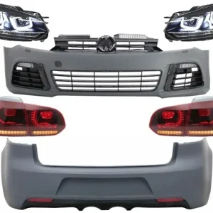 Reducere Pachet exterior VW Golf 6 R20 Look cu faruri LED si stopuri dinamice
