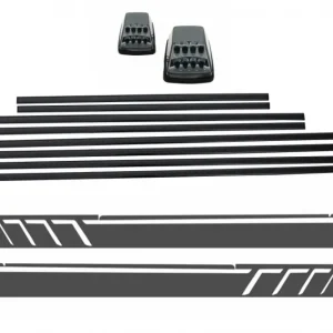Ofertă specială Bandouri laterale Mercedes G-Class W463 1989-2017 cu stickere si lampi LED