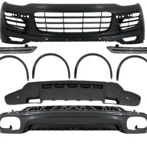Cel mai bun preț Pachet exterior Porsche Cayenne Facelift 2014-2017 GTS Design negru lucios