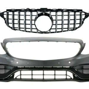 Bara fata cu grila crom Mercedes C-Class W205/S205/C205 C63 Design Chilipir