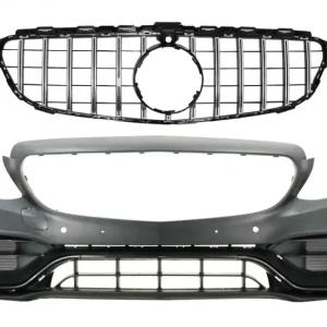 Bara fata cu grila crom Mercedes C-Class W205/S205/C205 C63 Design Discount
