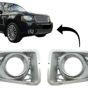Ieftin Ornamente proiectoare Silver pentru Range Rover Vogue III L322 2010-2012