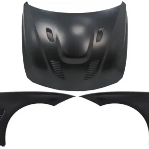 Transport gratuit Capotă cu aripi laterale negru pentru BMW Seria 3 F30/F31 2011-2019, M3 GTS Look