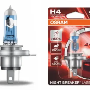 Cumpără acum Bec auto halogen OSRAM Night Breaker Laser H4 12V 60/55W +150%