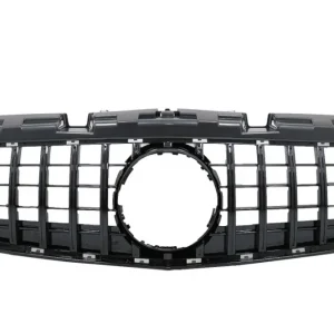 Grilă centrală Mercedes SLC-Class R172 Facelift GT-R Panamericana, negru lucios Transport gratuit