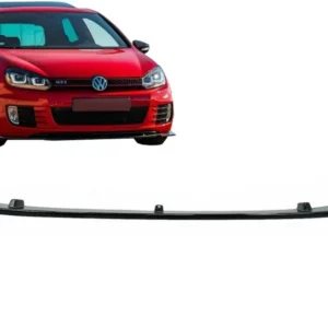 Prelungire bara fata VW Golf 6 MK6 GTI Design, negru lucios, 2009-2013 Livrare rapidă
