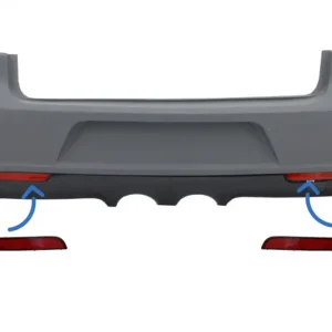 Plată sigură Catadioptrii reflectorizanti bara spate pentru VW Golf 6 VI R20 2008-2013