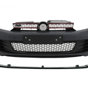 Bară față VW Golf 6 2008-2013 GTI Look cu prelungire și proiectoare Preț mic