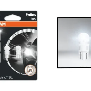Bec auto Osram Cool Blue Intense W5W 12V 5W, lumină albă Premium
