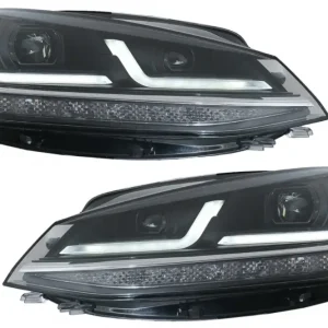 Disponibil imediat Faruri Full LED Osram pentru VW Golf 7.5 Facelift (2017-2020) cu semnal dinamic