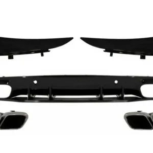Vezi acum Difuzor bara spate cu flapsuri Mercedes C-Class C205 A205 C63S Design