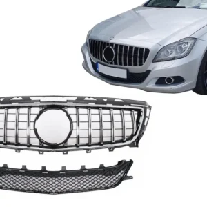 Preț promoțional Grilă centrală Mercedes CLS W218/X218 Panamericana crom pentru 2011-2014