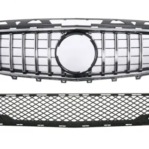 Grilă centrală Mercedes CLS W218/X218 Panamericana GT-R, negru lucios Ofertă