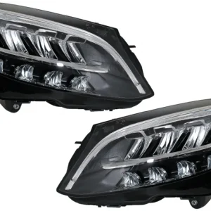 Super ofertă Faruri Full LED pentru Mercedes C-Class W205 S205 Facelift 2019+ LHD