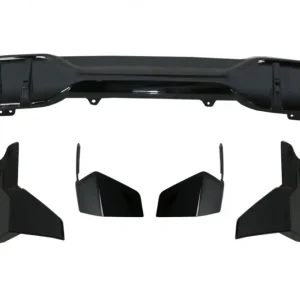 Cumpără online Pachet aero BMW X5 G05 2018-2022 cu prelungiri bara si difuzor, negru lucios