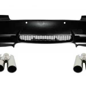 Bara spate BMW Seria 3 E92 E93 2006-2010 M3 Design cu ornamente inox Ofertă specială