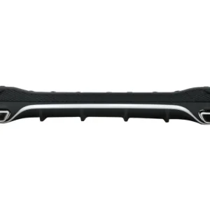 Difuzor bara spate cu ornamente evacuare pentru Mercedes GLE W166 Sport Line 2015-2018 Reducere de preț