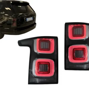 Stopuri Full LED negre pentru Range Rover Vogue IV L405 2013-2017, design Facelift Preferatul clienților