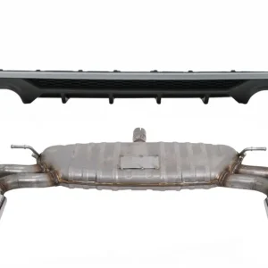 Nu rata Difuzor bara spate cu evacuare Audi A3 8V Facelift Hatchback S3 Design