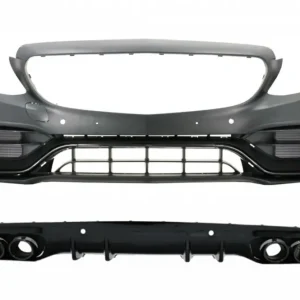 Bara fata cu difuzor spate Mercedes C-Class C205 A205 C63 negru lucios Reducere