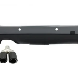 Reducere de preț Bară spate BMW Seria 5 E61 Touring M-Technik cu ornament evacuare carbon mat