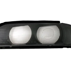 Sticla far stanga pentru BMW Seria 5 E39 1995-2000, plastic rezistent Expediere rapidă