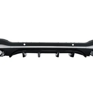 Doar azi Difuzor bara spate Mercedes GLC X253 Facelift 2020-2021 GLC43 crom