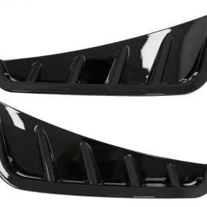 Ornamente bara fata negru lucios pentru Mercedes C-Class W205/S205 Facelift Calitate înaltă