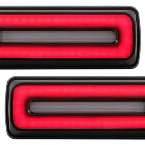 Stopuri Full LED negre pentru Mercedes G-Class W463 2008-2017, design facelift Cumpără acum