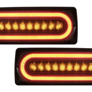 Promoție Stopuri Full LED fumurii pentru Mercedes G-Class W463 cu semnal dinamic