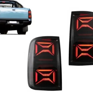 Ofertă limitată Stopuri LED fumurii pentru VW Amarok 2010-2020 cu semnal secvențial dinamic
