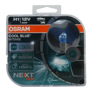 Cumpără online Set 2 becuri halogen H1 Osram Cool Blue Intense 12V 55W auto moto